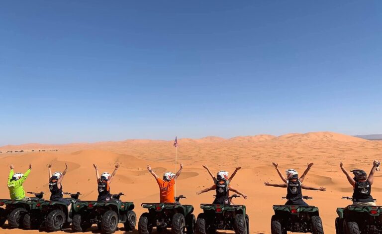 Quad tours in the Merzouga Sahara desert